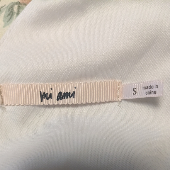 Francesca's Mi Ami White Lace Crotchet Skeeveless Mini Summer Dress Sz. S - Picture 11 of 11